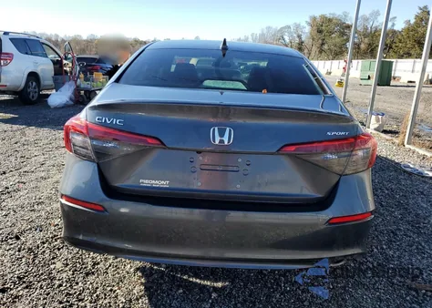 2024 Honda Civic Sport z USA, uszkodzony, nr VIN 2HGFE2F50RH513205